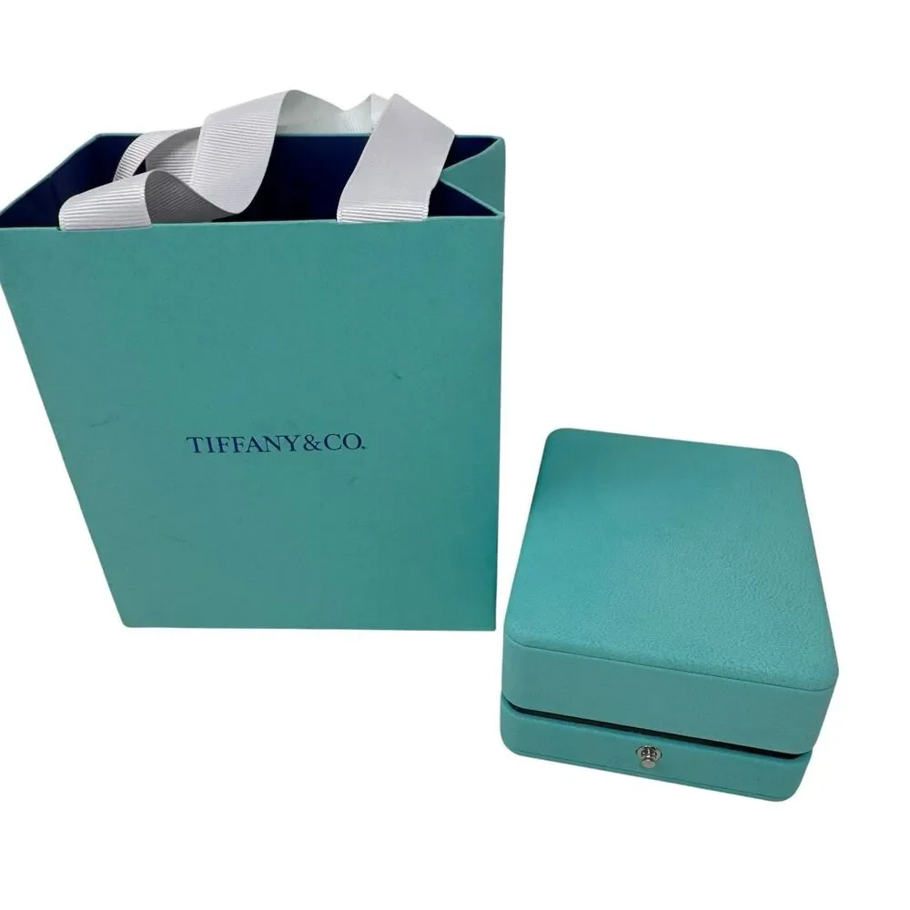 Tiffany & Co. Leather Stamped NECKLACE/BRACELET/BROOCH CASE